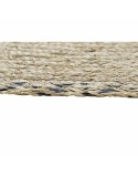 Teppich DKD Home Decor 140 x 0,5 x 140 cm natürlich Polyester zweifarbig Tropical