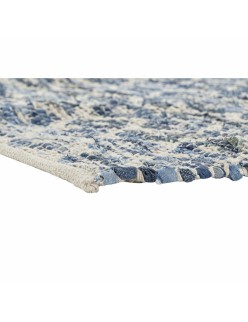 Tappeto DKD Home Decor Azzurro Bianco (120 x 180 x 1 cm)