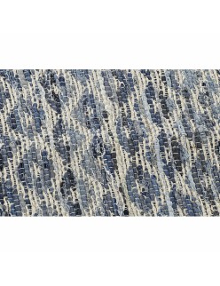 Teppich DKD Home Decor Blau Weiß (120 x 180 x 1 cm)