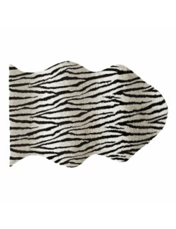 Alfombra DKD Home Decor Negro Naranja Colonial Selva 60 x 90 x 2 cm