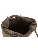 Sac de plage DKD Home Decor Marron Vert Beige Menthe Fibre 43 x 10 x 28 cm (2 Unités)