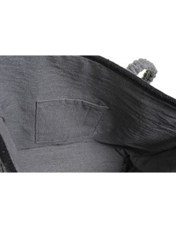 Handtasche DKD Home Decor 48 x 16 x 36 cm Grau