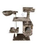 Tiragraffi per Gatti Gloria Jarama Albero Marrone Legno Carta Sisal (35 x 100 x 60 cm)