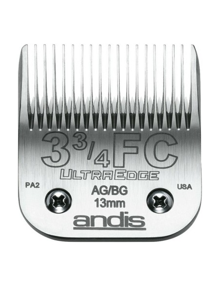 Lâminas de Barbear Andis 3 3/4FC Aço Cromado