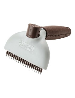 Brosse Démêlante Hunter Auto-nettoyant Râteau Acier inoxydable