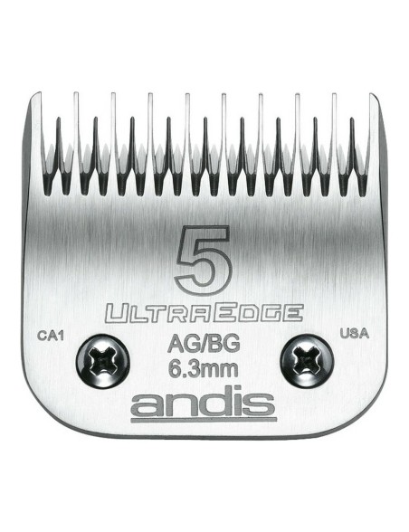 Cuchillas para Recortadora Andis 5 Acero Cromado