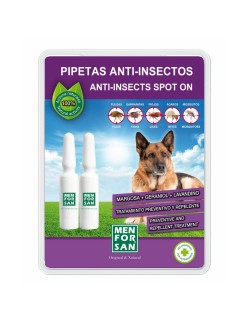 Pipeta para Perros Menforsan 2 Unidades