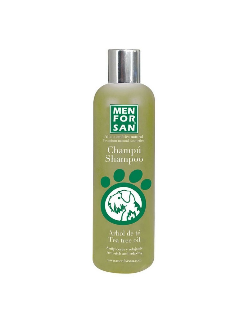 Champú para mascotas Menforsan Árbol de té 300 ml Caramelo