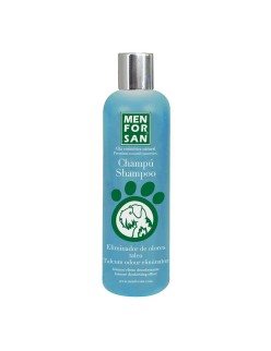 Champú para mascotas Menforsan Perro Eliminador de Olores 300 ml