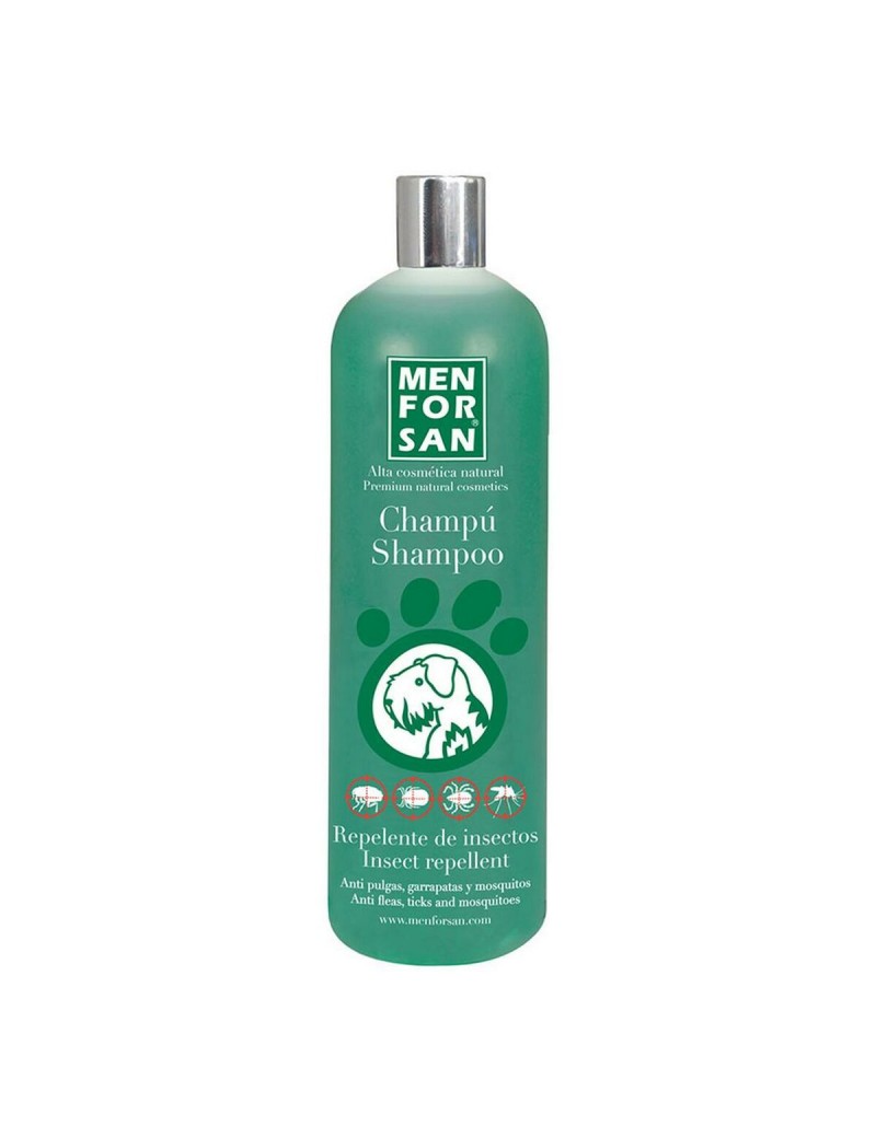 Champú para mascotas Menforsan Perro Repelente de insectos Citronela 1 L