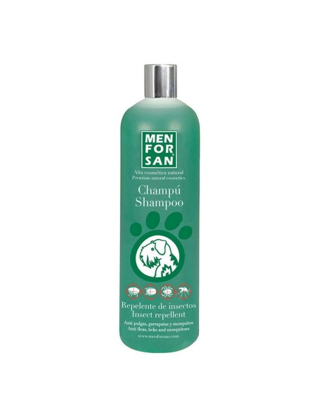 Champú para mascotas Menforsan Perro Repelente de insectos Citronela 1 L