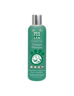 Champú para mascotas Menforsan Perro Repelente de insectos Citronela 300 ml