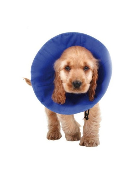 Collar Isabelino para Perros KVP EZ Soft Azul (9-25 cm)
