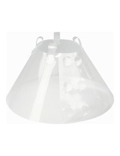 Colar Isabelino para Cães KVP Betsy Transparente (39-48 cm)