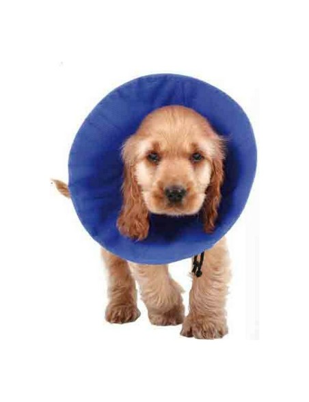Collar Isabelino para Perros KVP EZ Soft Azul (14-31 cm)