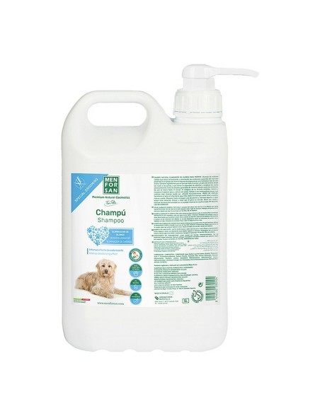 Champú para mascotas Menforsan Polvos de Talco 5 L Perro Eliminación de olores
