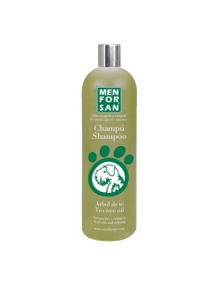 Champú para mascotas Menforsan Caramelo 1 L Perro Árbol de té