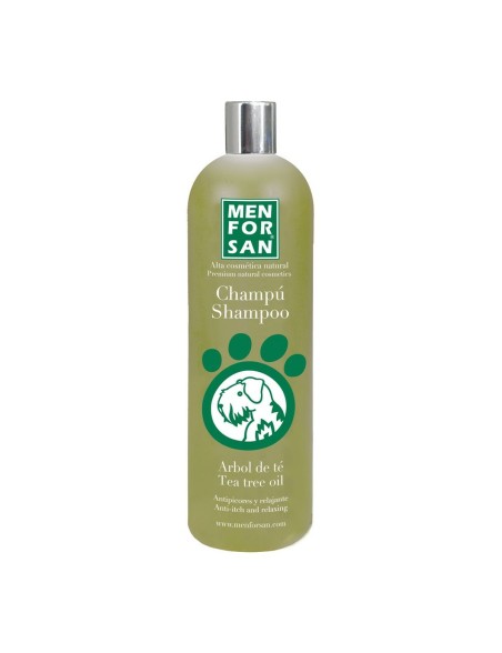 Pet shampoo Menforsan Caramel 1 L Dog Tea tree