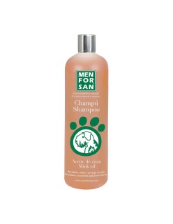 Champú para mascotas Menforsan 1 L Perro Aceite de visón