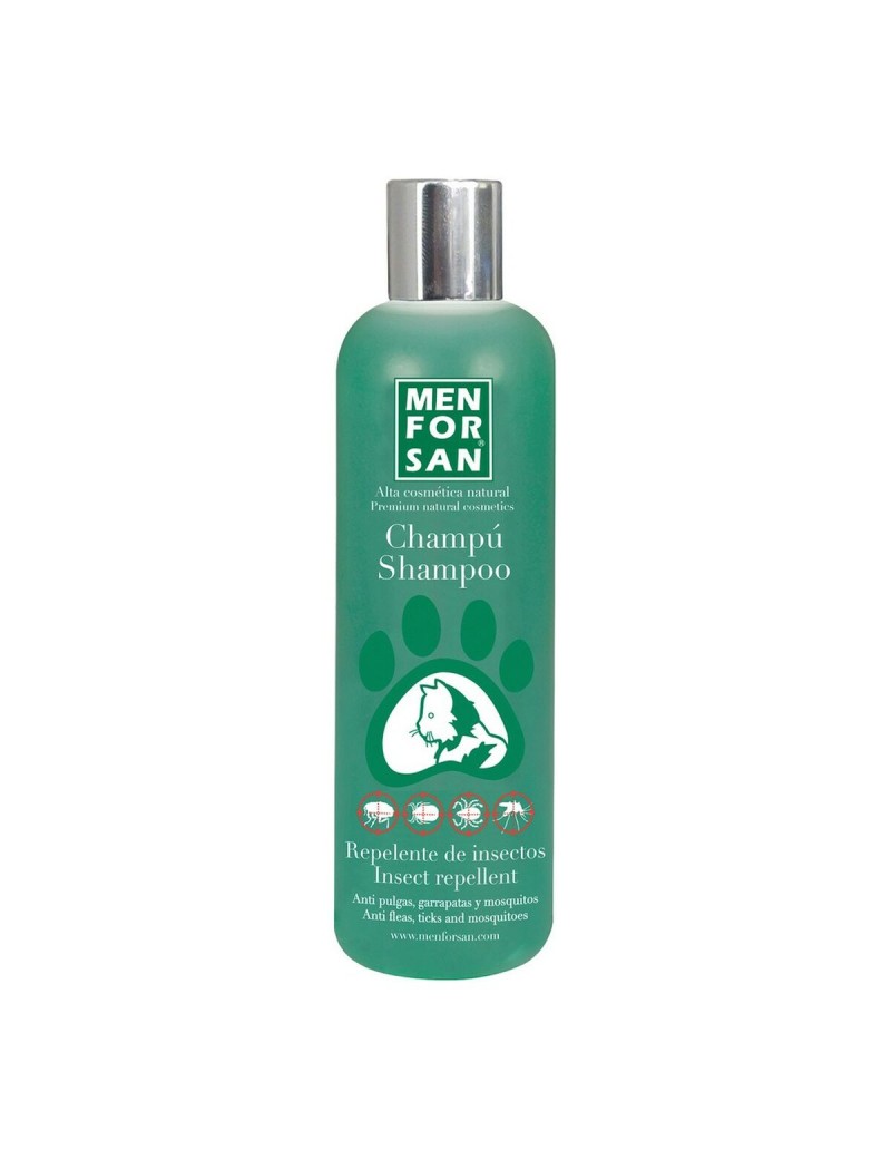Champú Menforsan Repelente de insectos Gato 300 ml