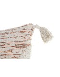 Cuscino DKD Home Decor Beige Arancio 45 x 10 x 45 cm Frange