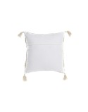 Cuscino DKD Home Decor Beige Arancio 45 x 10 x 45 cm Frange
