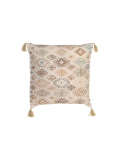 Cuscino DKD Home Decor Beige Rombos 60 x 20 x 60 cm