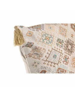 Cuscino DKD Home Decor Beige Rombos 60 x 20 x 60 cm