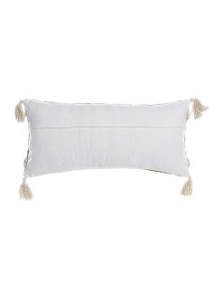 Cuscino DKD Home Decor 60 x 10 x 30 cm Beige Arancio Frange