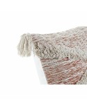 Cuscino DKD Home Decor 60 x 10 x 30 cm Beige Arancio Frange