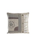 Cuscino DKD Home Decor Grigio Bianco Vintage 45 x 15 x 45 cm