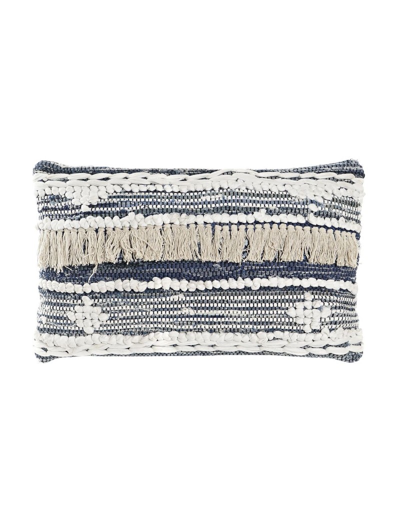 Cuscino DKD Home Decor 60 x 15 x 40 cm Righe Nero Bianco