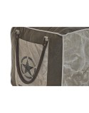 Cuscino DKD Home Decor Da terreno 42 x 42 x 43 cm Grigio Vintage