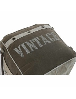 Cuscino DKD Home Decor Da terreno 42 x 42 x 43 cm Grigio Vintage