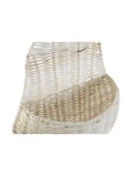 Cestino DKD Home Decor Da muro 55 x 33 x 14 cm Rattan (2 Unità)