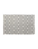 Teppich DKD Home Decor Schwarz Weiß (120 x 190 x 0,7 cm)