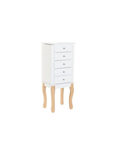 Portagioie Verticale DKD Home Decor Specchio MDF Romantico (37 x 27 x 90 cm) Portagioie Verticale DKD Home Decor Specchio MDF Romantico (37 x 27 x 90 cm)