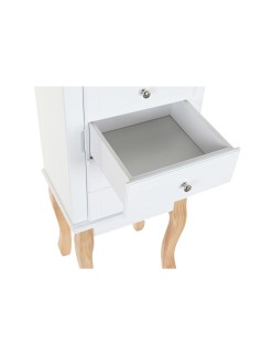 Portagioie Verticale DKD Home Decor Specchio MDF Romantico (37 x 27 x 90 cm)