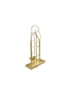 Portagioie Verticale DKD Home Decor Specchio Metallo (45 x 10,5 x 51,5 cm) (46 x 10,5 x 51,5 cm)