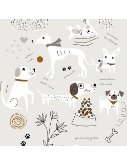 Bedspread (quilt) Panzup Dogs 2 Super king