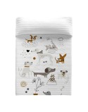 Bedspread (quilt) Panzup Dogs 1 King size