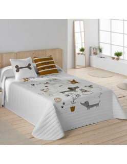 Bedspread (quilt) Panzup Dogs 1 King size