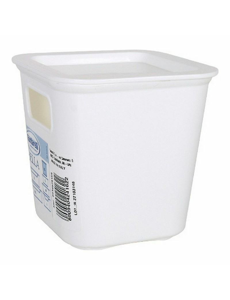 Storage Box Tontarelli Bella White 11,4 x 11,4 x 11,2 cm