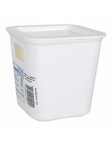 Scatola portaoggetti Tontarelli Bella Bianco 11,4 x 11,4 x 11,2 cm