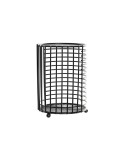 Scolaposate DKD Home Decor Griglia Nero Metallo Loft (11,5 x 11,5 x 16 cm)