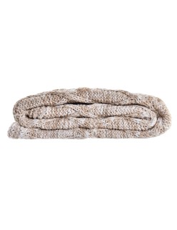 Decke DKD Home Decor 150 x 125 x 1 cm Hellrosa (2 Stück)