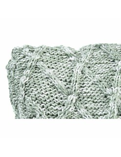 Couverture DKD Home Decor 150 x 125 x 1 cm Vert (2 Unités)
