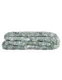 Manta DKD Home Decor 150 x 125 x 1 cm Verde (2 Unidades)