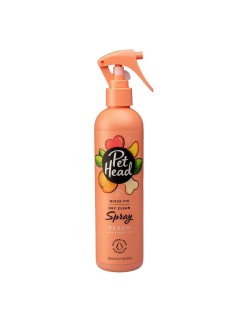 Champú en Seco Pet Head Quick Fix Perro Melocotón Spray (300 ml)