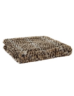 Manta DKD Home Decor Salvaje Negro Naranja (130 x 170 x 2 cm)